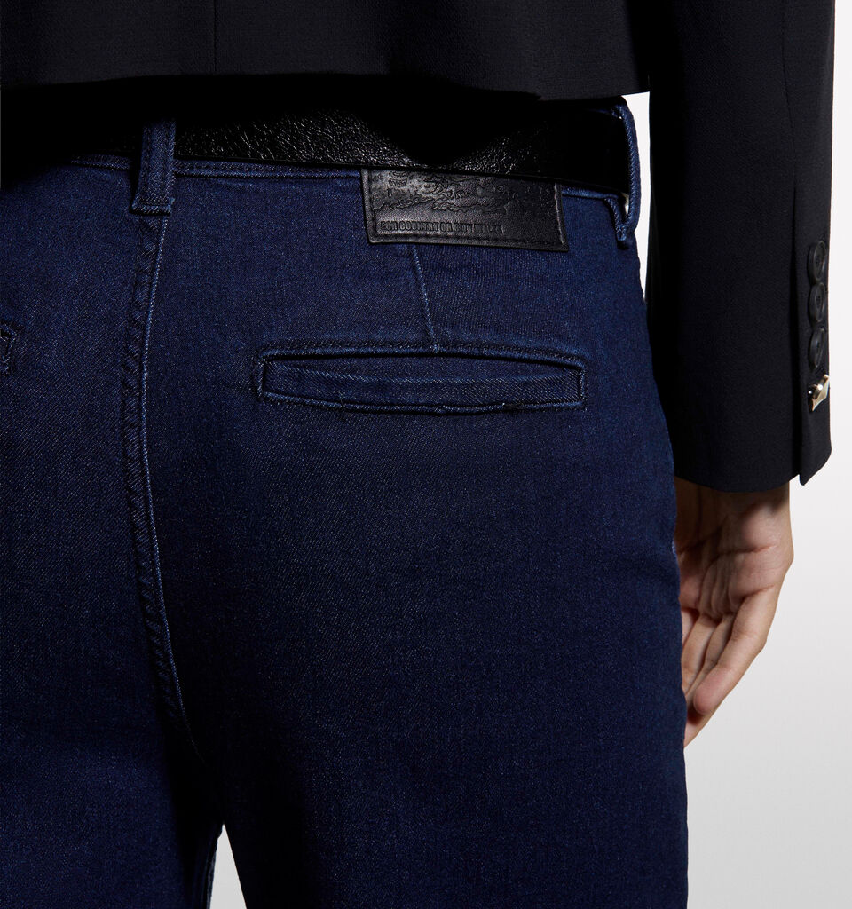 Jeans Style 71 chino slim fit blu scuro - jeans slim fit da donna - Blu Scuro | Sisley image number 4